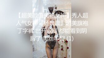 【超美颜值美艳女神】秀人超人气女神『杨晨晨』超美旗袍丁字裤 岔开双腿 都能看到阴唇了 黑丝丰臀 (1)