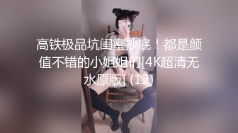 高铁极品坑闺蜜抄底！都是颜值不错的小姐姐们[4K超清无水原版] (12)